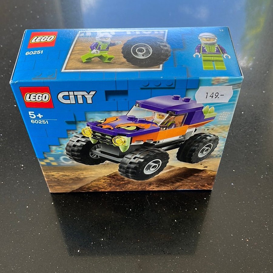 Se produkter som liknar LEGO City Monstertruck 60251 på Tradera