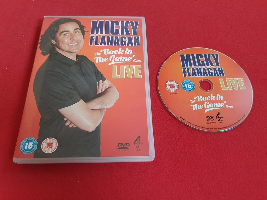 MICKY FLANAGAN THE 'BACK IN THE GAME' TOUR LIVE till DVD