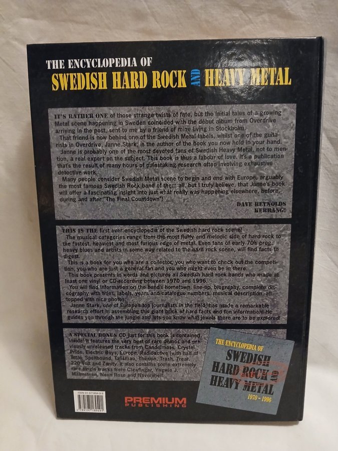 洋書 Swedish Hard Rock Heavy l 1970-1996 Swedish Hard Rock And