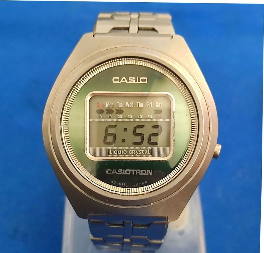 Casio casiotron first casio ever made 1974 JDM | Köp på Tradera (598368615)