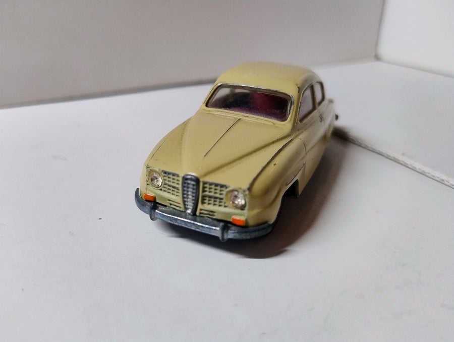 Tekno Saab 96, 827, gul | Köp på Tradera (738406963)
