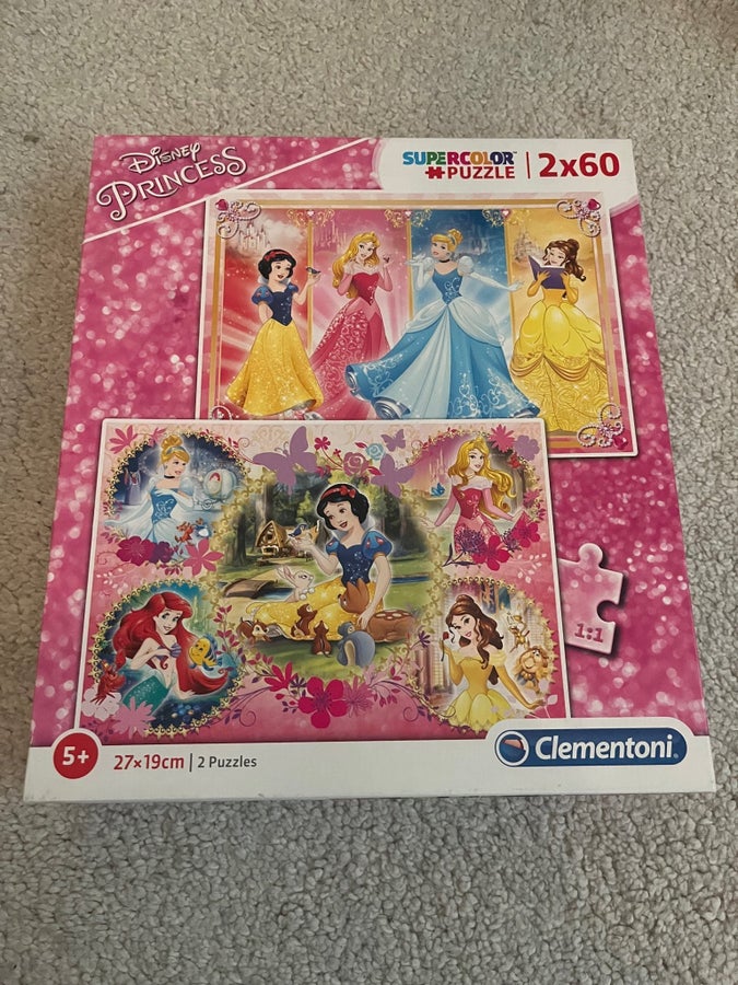 Se produkter som liknar Disney Princess Pussel 2x60 på Tradera (701135308)