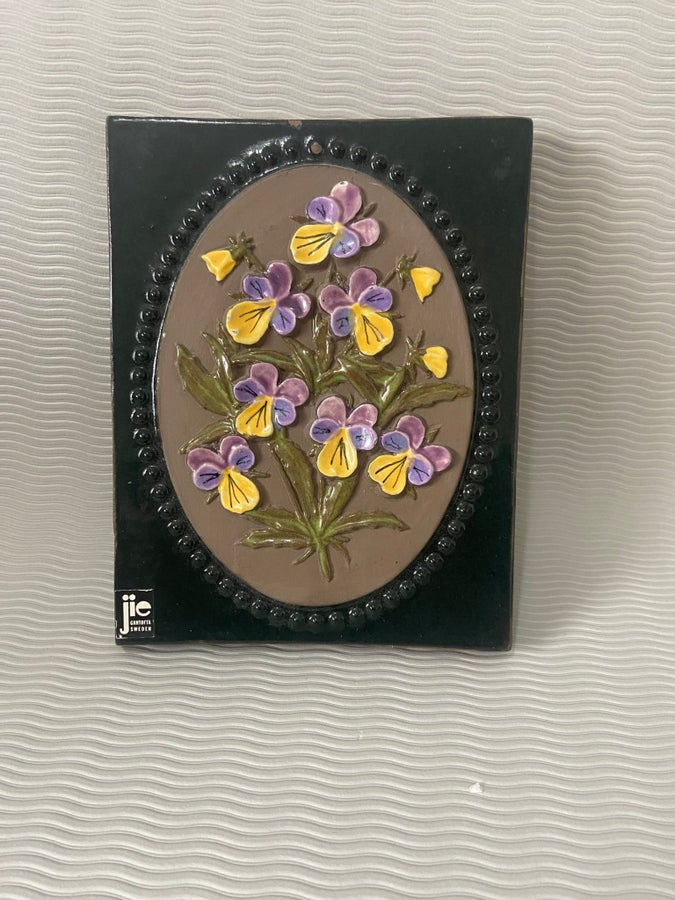 陶板｜Jie Gantofta／Aimo Nietosvuori スウェーデン Gantofta Jie | JIE Ceramic Plaque Nietosvuori｜スウェーデン