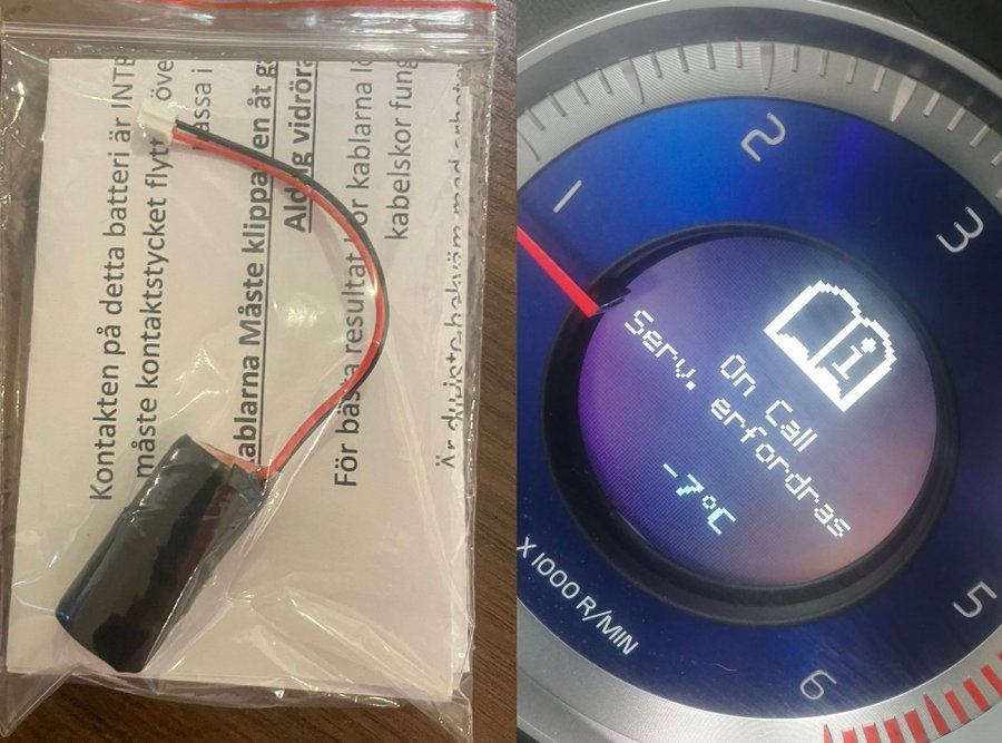 Se produkter som liknar Volvo on call Batteri på Tradera (618553396)