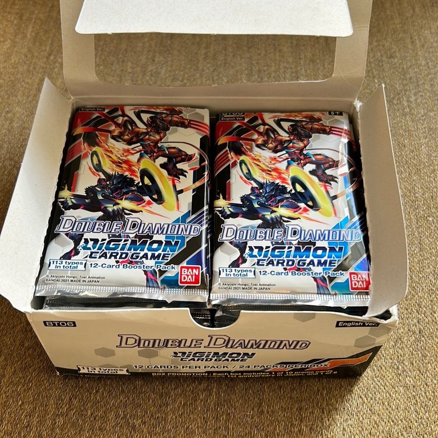 Digimon Card Game: Double Diamond Booster Box (.. | Kp p Tradera (730175361) Digimon Card Game: Double Diamond Booster Box (.. | Kp p Tradera (730175361)