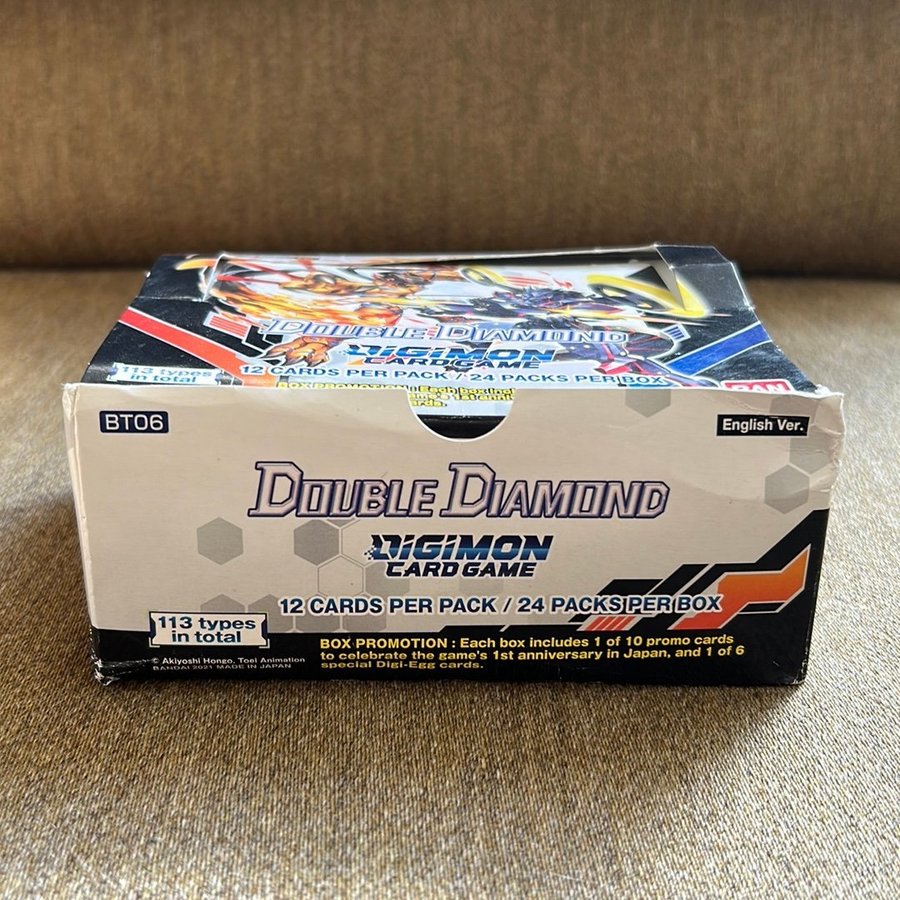 Digimon Card Game: Double Diamond Booster Box (.. | Kp p Tradera (730175361) Digimon Card Game: Double Diamond Booster Box (.. | Kp p Tradera (730175361)