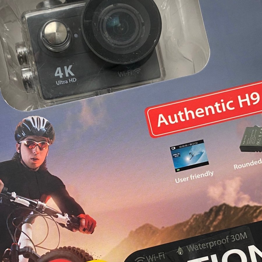 Authentic h9 sales 4k action camera