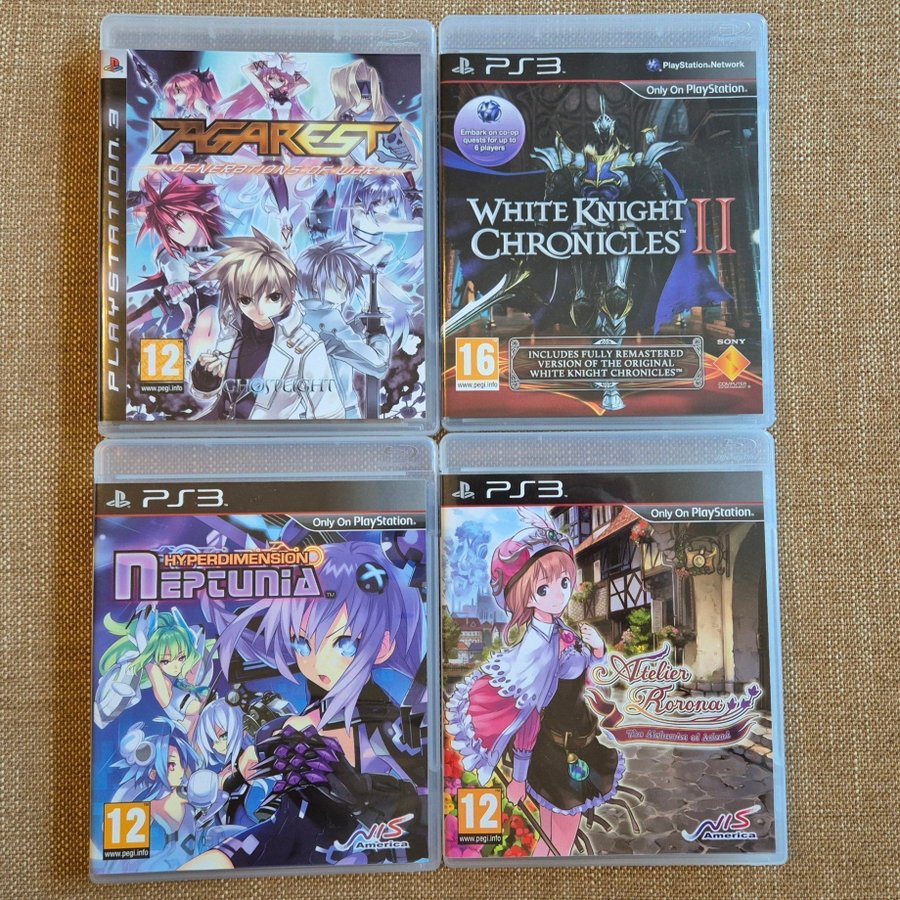 Spelpaket / Agarest / White Knight Chronicles I.. | Köp på Tradera  (708780401)
