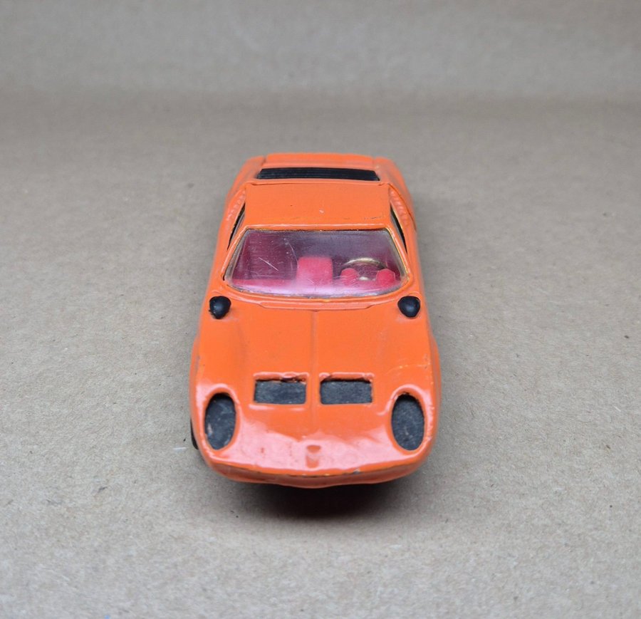 Lamborghini Miura P400 orange de 1966 - Voiture miniature 1/43 | Achat
