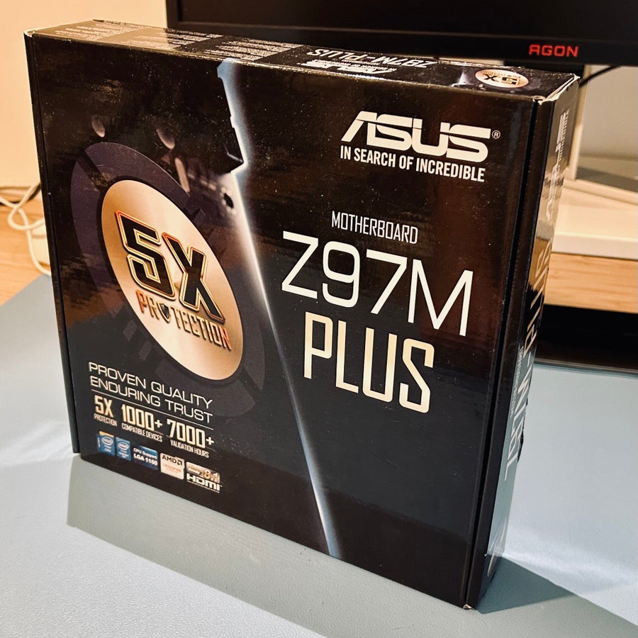 Se produkter som liknar ASUS Z97M-PLUS Motherboard Bu.. på Tradera