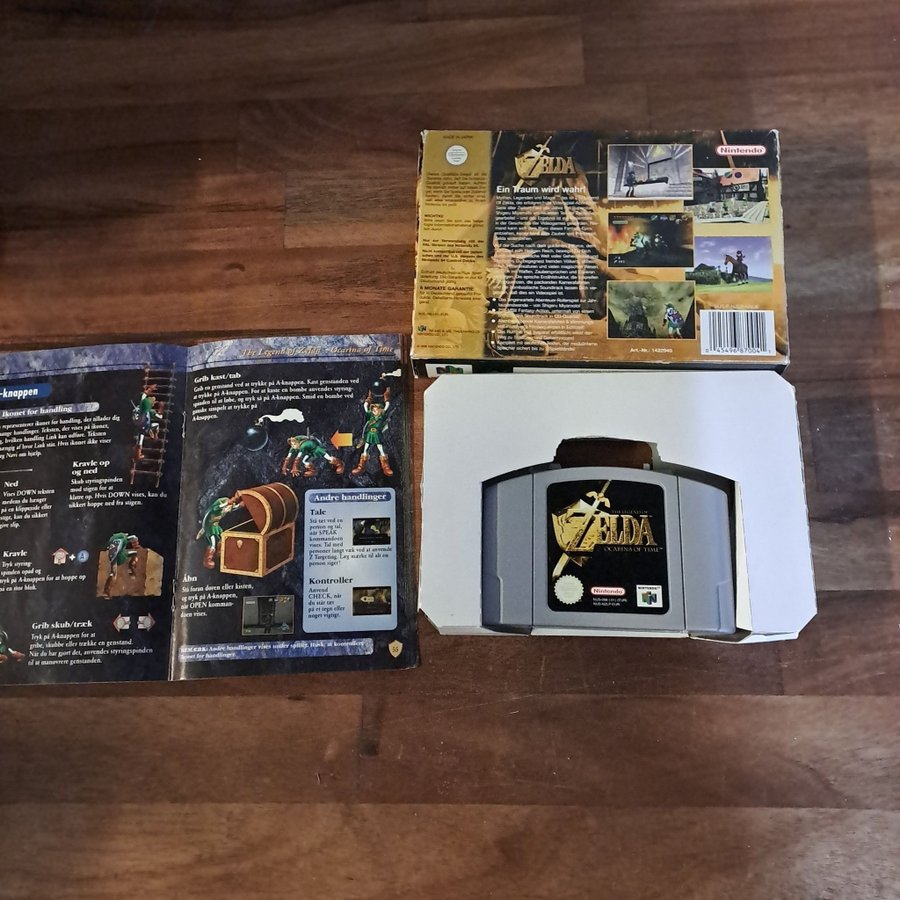 Zelda the legend of ocarina time Köp på Tradera (623078278)