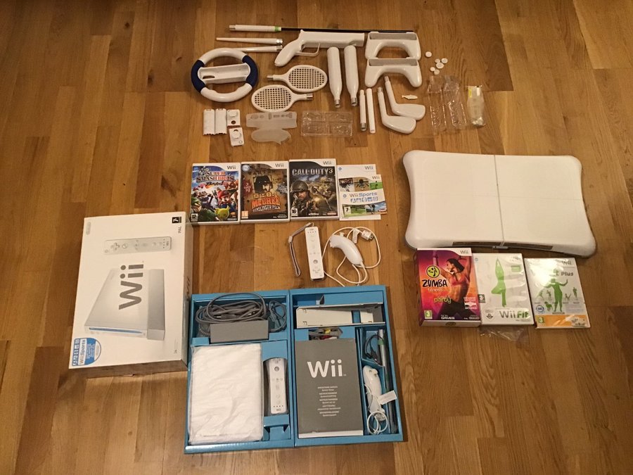 Nintendo Wii Balance Board Tillbehor 7 Spel Kop Pa Tradera Nintendo Wii Balance Board Tillbehor 7 Spel Kop Pa Tradera