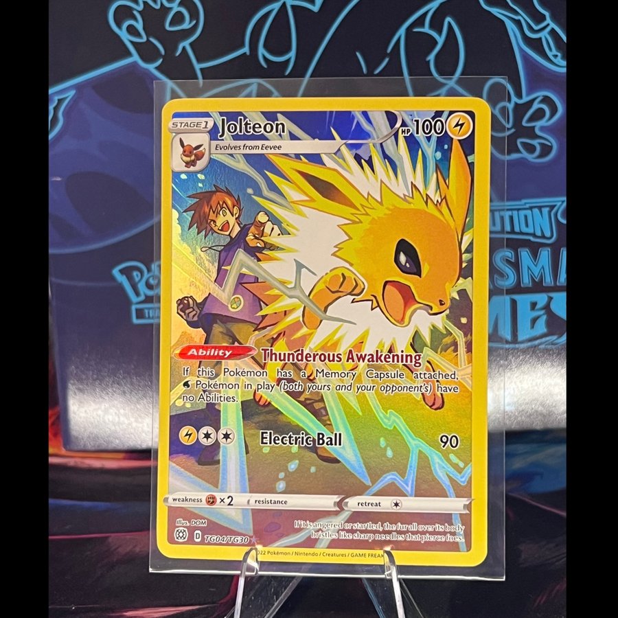 pokemon tcg brilliant stars tg04 tg30 jolteon card Pokemon main image 0