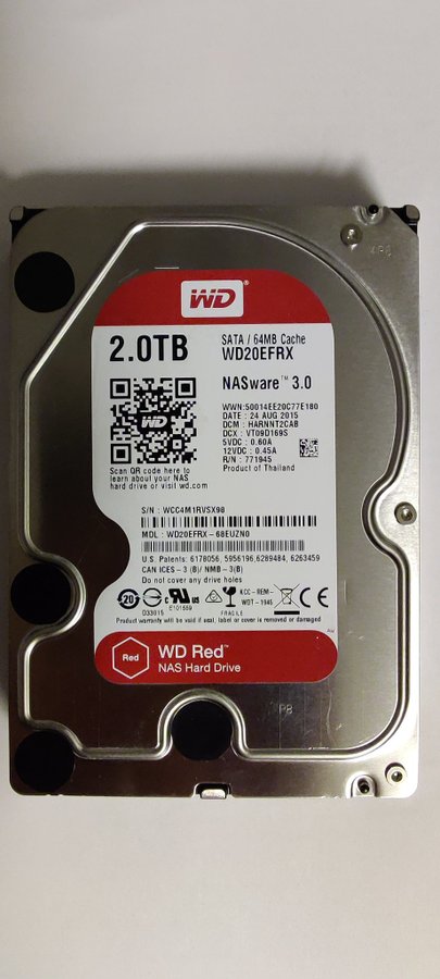 Se Produkter Som Liknar Harddisk Wd Red Wdefrx 2tb Pa Tradera