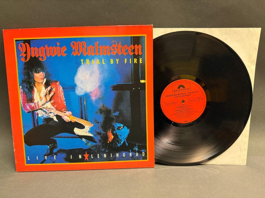 Yngwie Malmsteen - Trial By Fire Ger Orig-89 FI.. | Köp på Tradera
