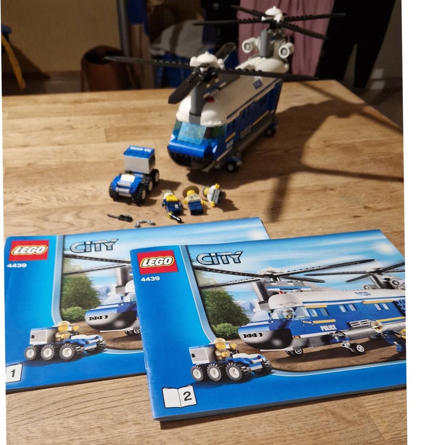 Police Helicopter Set 4473 (Lego City High Speed Chase 60138