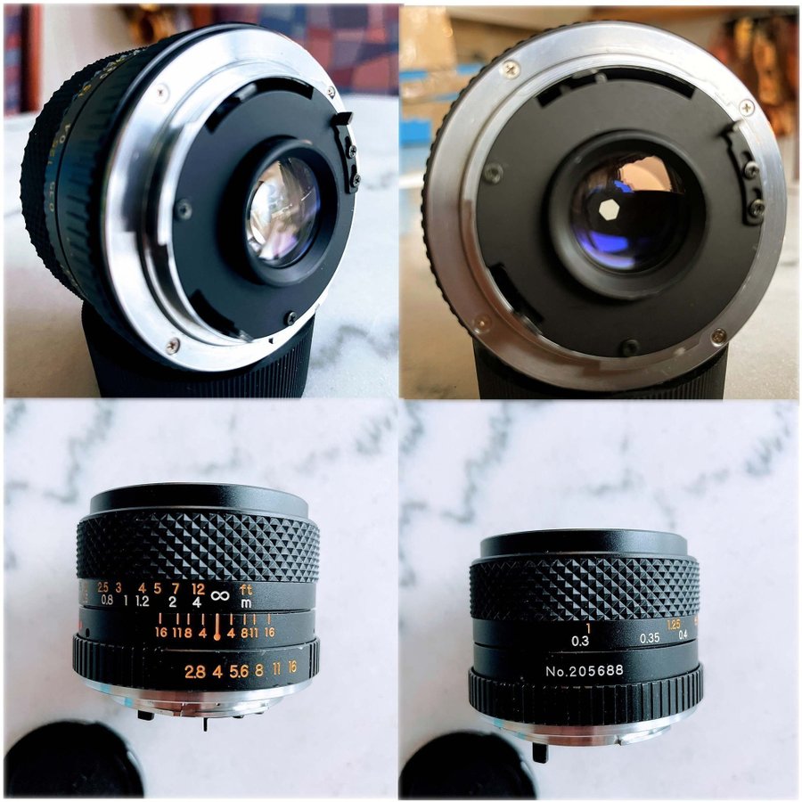 YASHICA DSB 28mm f2.8 Contax CY lens mount 28f/.. | Köp på