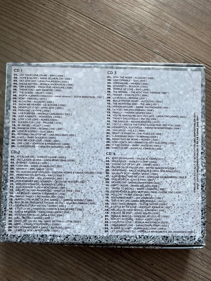 MELODIFESTIVALEN 10 ÅR PÅ TURNÉ 北欧AOR Melodifestivalen 10 år på turné 2002-2011 CD-sk.. | Köp på Tradera