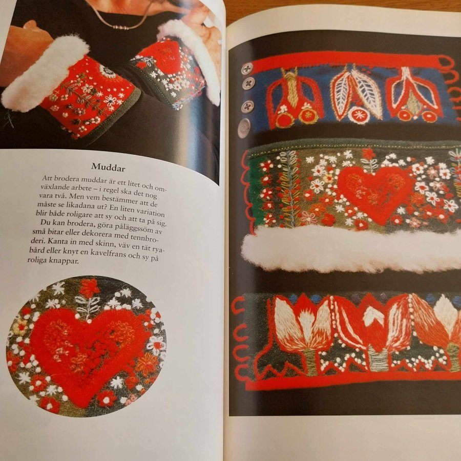 2点　Ingrid Eggiman-Jonsson broderier 刺繍 Svenska Broderier by Ingrid Eggimann Jonsson / Swedish Folk