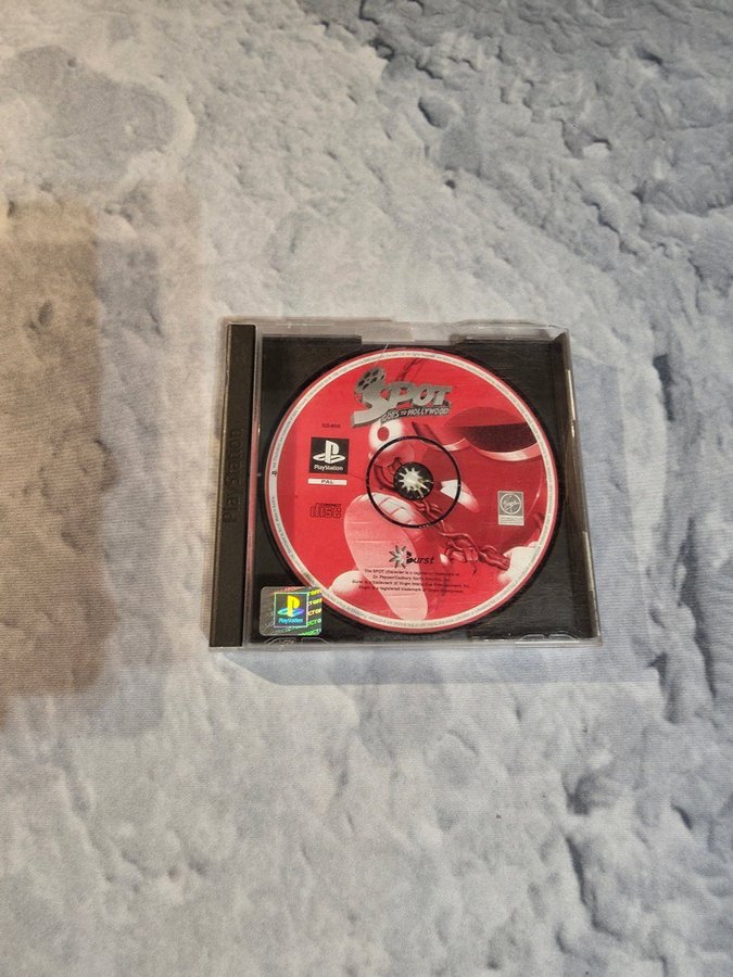 PS1 playstation 1 jaquette arriere spot goes to hollywood