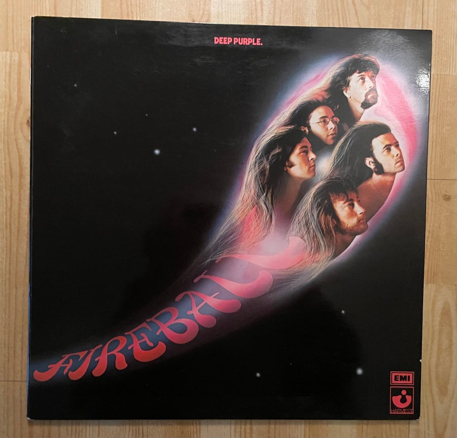 ☆彡 英國盤 Deep Purple Fireball [ UK ORIG '71 Harvest SHVL 793