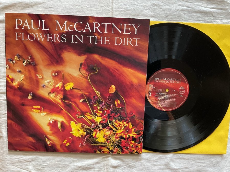 Paul McCartney - Flowers In The Dirt LP (1989) .. | Köp på
