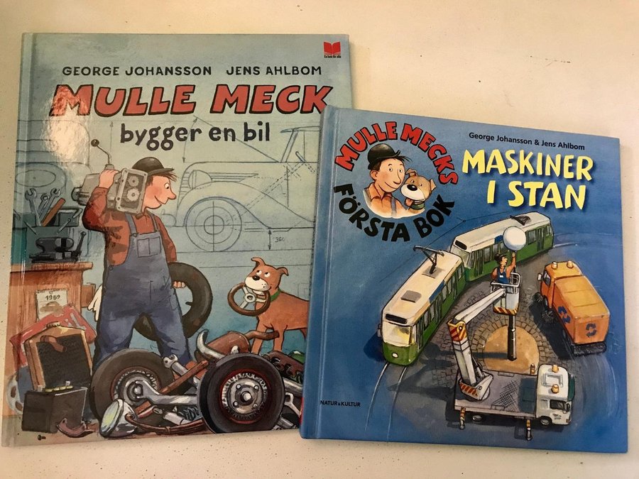 mulle meck bygger en bil maskine 409945711 haldins hylla pa tradera