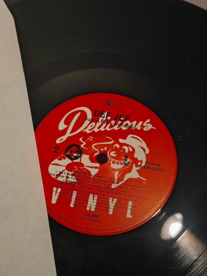 Def jef - Just a poet with soul - Europe - Lp | Köp på Tradera