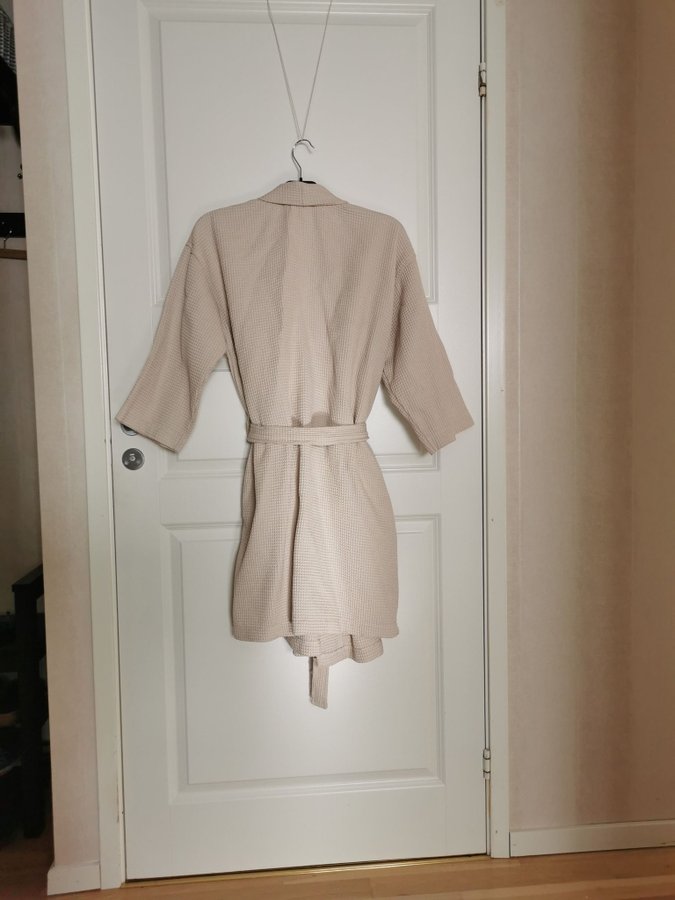 BJÄLVEN Bathrobe, beige, S/M - IKEA