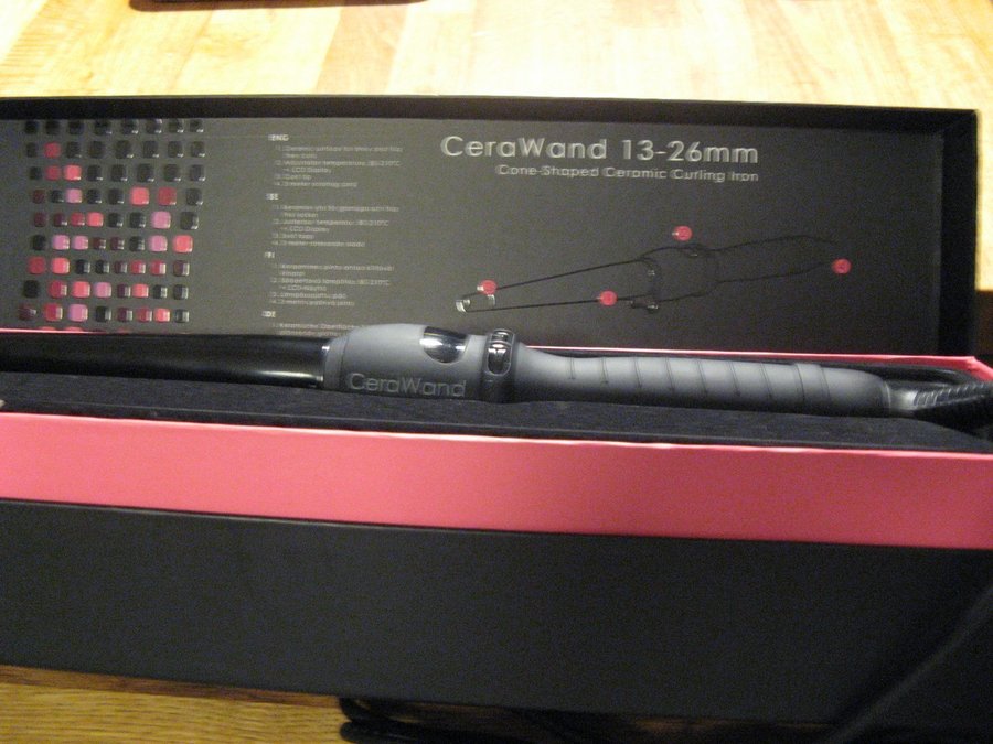 Cera CeraWand Ceramic Curling Iron 13 26mm hel K p p Tradera