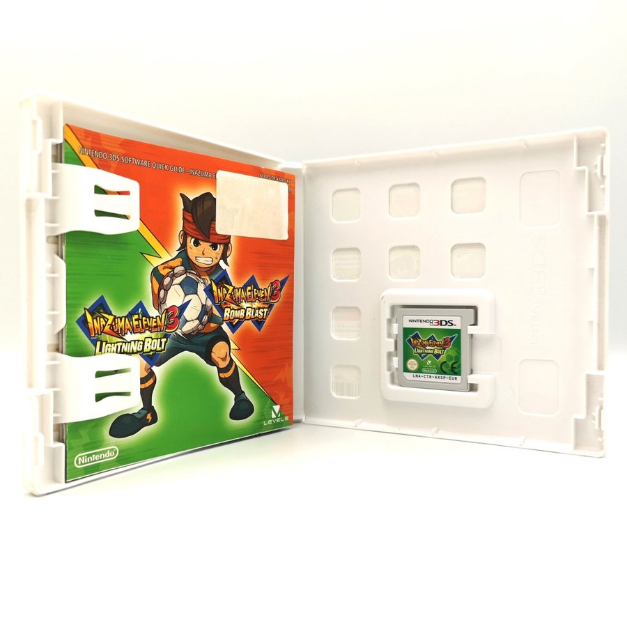 Inazuma Eleven 3: Lightning Bolt Nintendo 3DS Köp på Tradera
