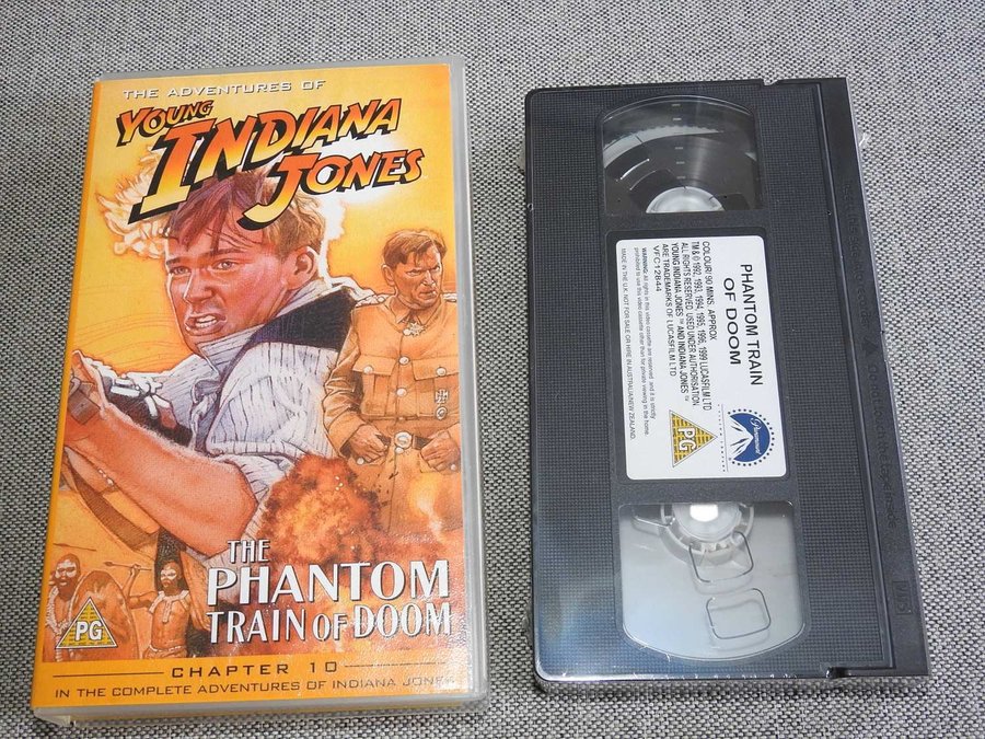 Young Indiana Jones: Phantom Train of Doom [VHS] 【公式通販】