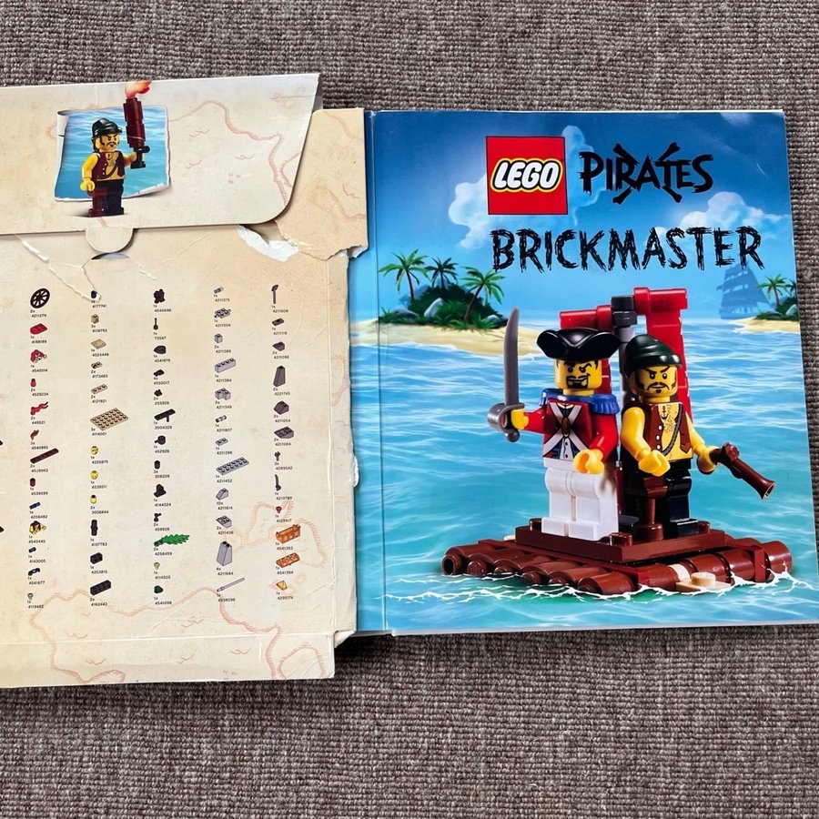 LEGO Pirates Brickmaster Bok Kop pa Tradera 651707745