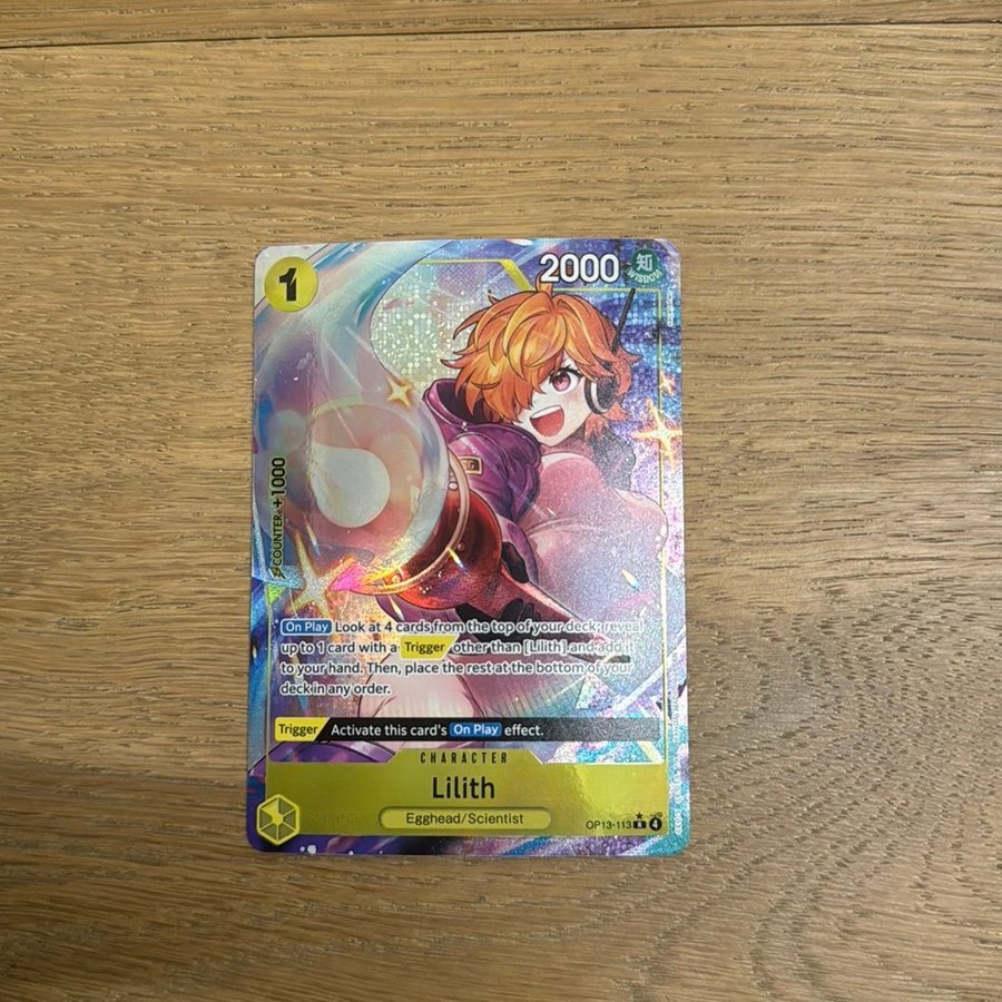 One Piece Card Game - Lilith OP13-113 | Kp p Tradera (732216296)