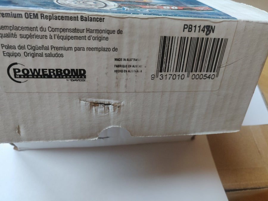 Svägningsdämpare, sk Harmonic Balancer by Dayco.. | Köp på Tradera ...