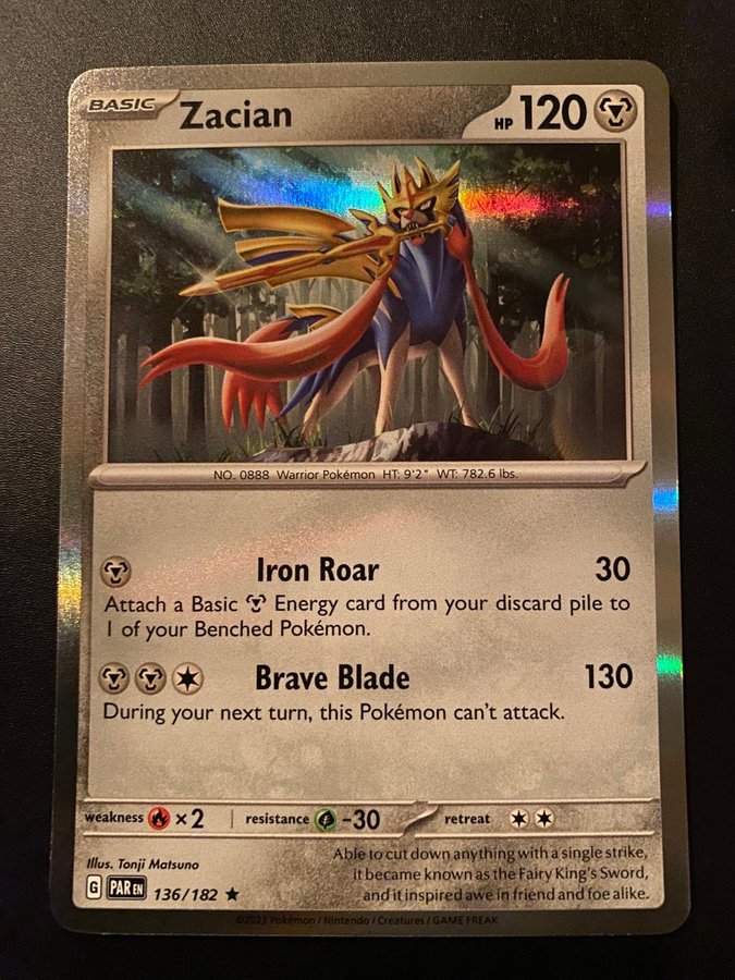 Zacian 136/182 Holo | Kp p Tradera (614619137) Zacian 136/182 Holo | Kp p Tradera (614619137)