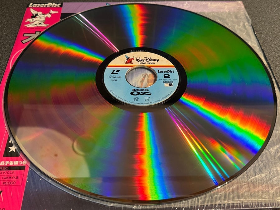 RETURN TO OZ / Japan Laserdisc / No Subtitles -.. | Köp på Tradera