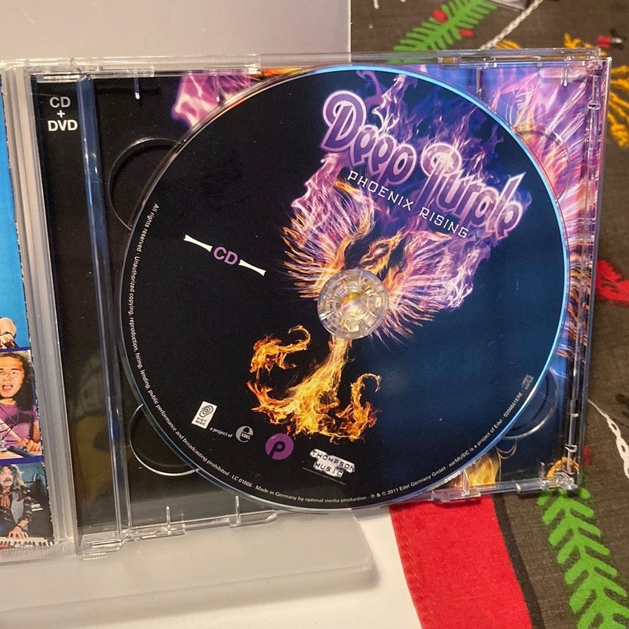 Deep Purple - Phoenix Rising CD+DVD | Köp på Tradera (707117571)