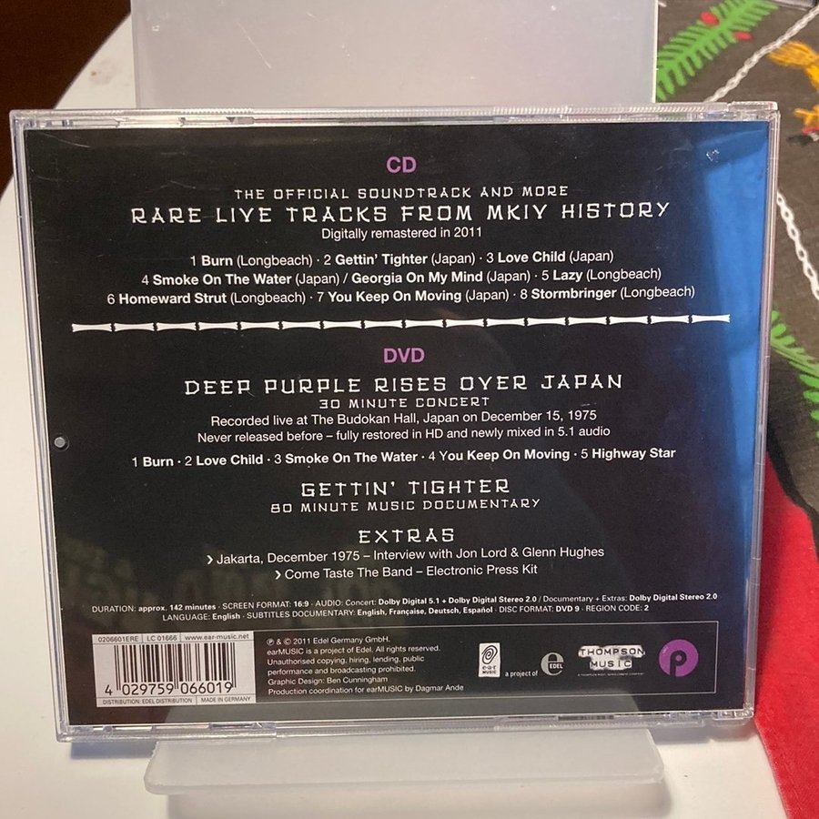 Deep Purple - Phoenix Rising CD+DVD | Köp på Tradera (707117571)