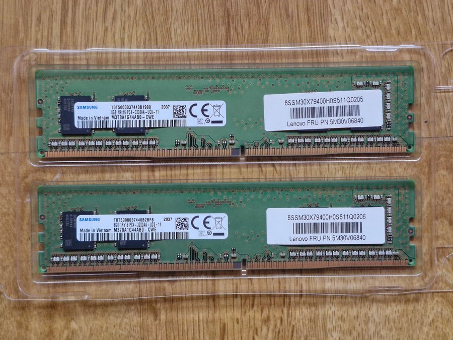 Samsung 16GB (8GB×2) DDR4 3200MHz メモリ Samsung 16GB (2 x 8GB