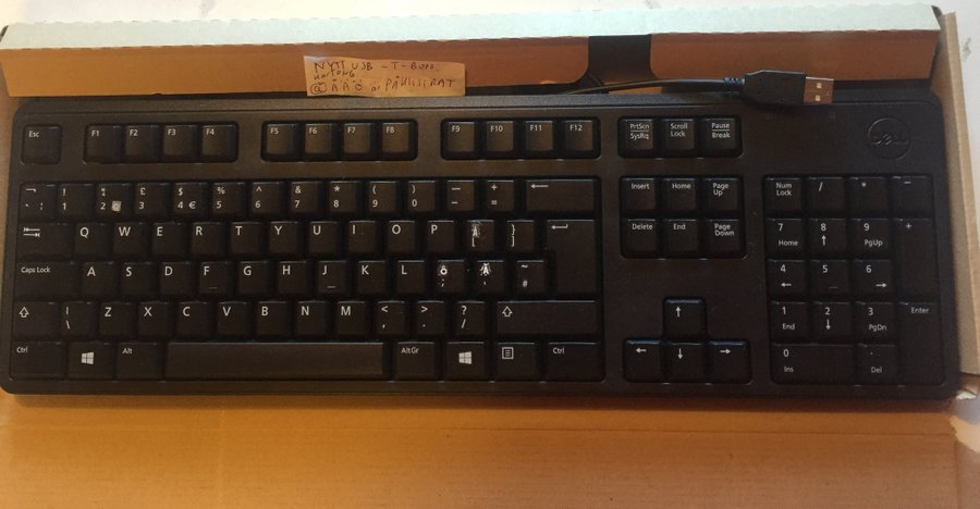 Engelskt Tangentbord å ä ö
