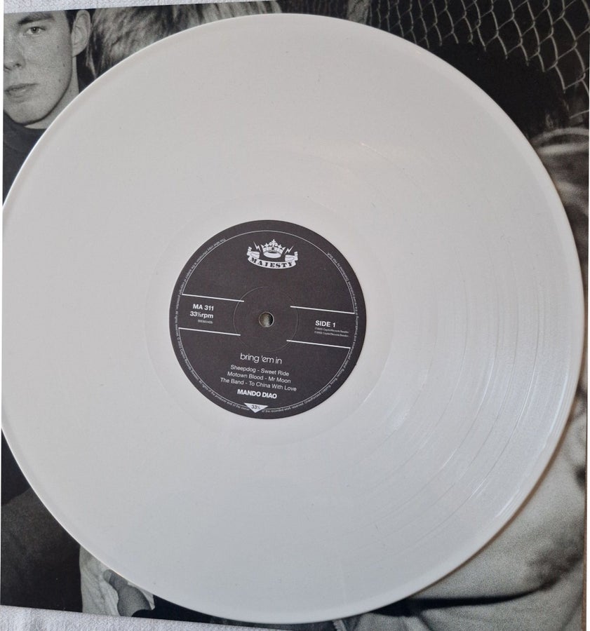 Mando Diao Bring 'Em In Majesty Recordings MA 311 Sweden white
