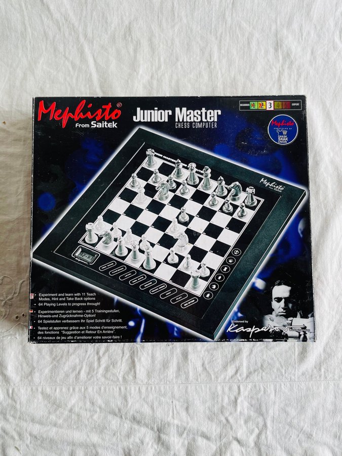 Kasparov Chess Chess Saitek Mephisto Junior master