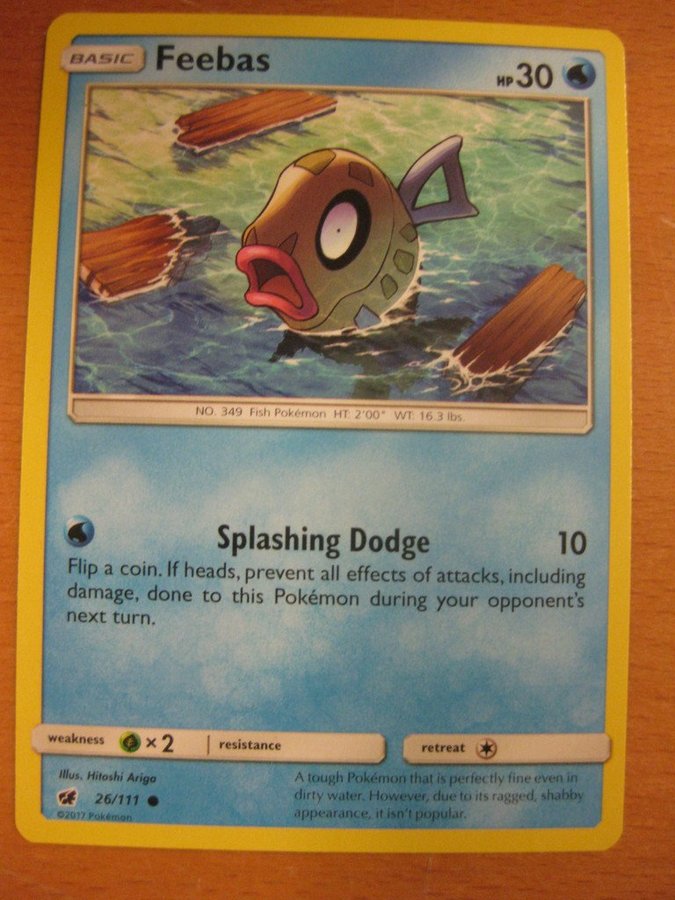 FEEBAS - POKEMON - CRIMSON INVAS.. | Kp frn hasse1248 p Tradera  (375411363)
