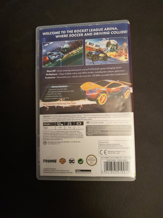 Edition Print Rocket League Collector's Edition Switch League