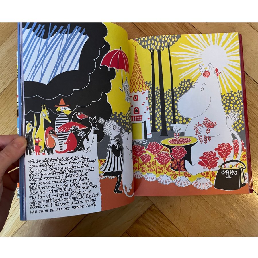 Stora Boken Om Mumin av Tove Jansson | Köp på Tradera (713287702)