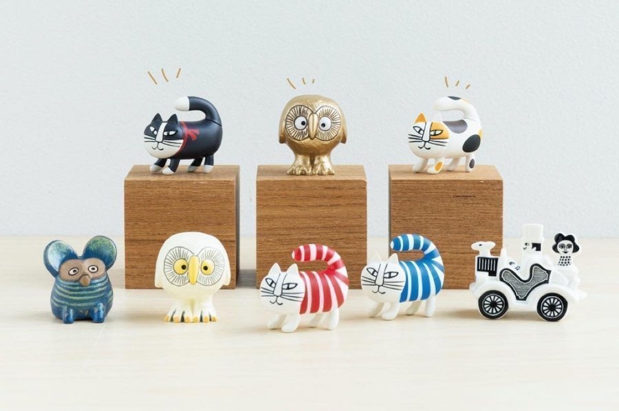 Se produkter som liknar Lisa Larson Traffic car-Bil M.. på