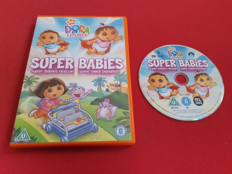 Dora The Explorer Super Babies Till Dvd Kop Fran Game World Pa Tradera 445063729