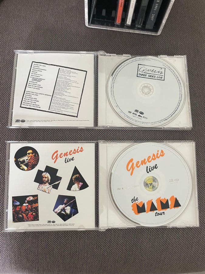Genesis - The Movie Box 1981 - 2007 (5xDVD Box .. | Köp på Tradera