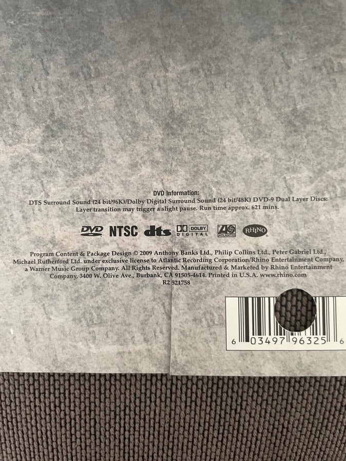 Genesis - The Movie Box 1981 - 2007 (5xDVD Box .. | Köp på Tradera